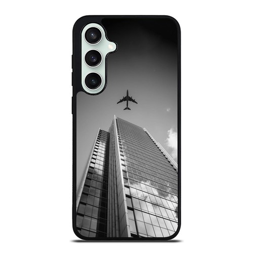 For Samsung A15 A16 S23 S24 S25 Ultra FE Flexible Flight Airplane Over buildings - 第 2/25 張圖片