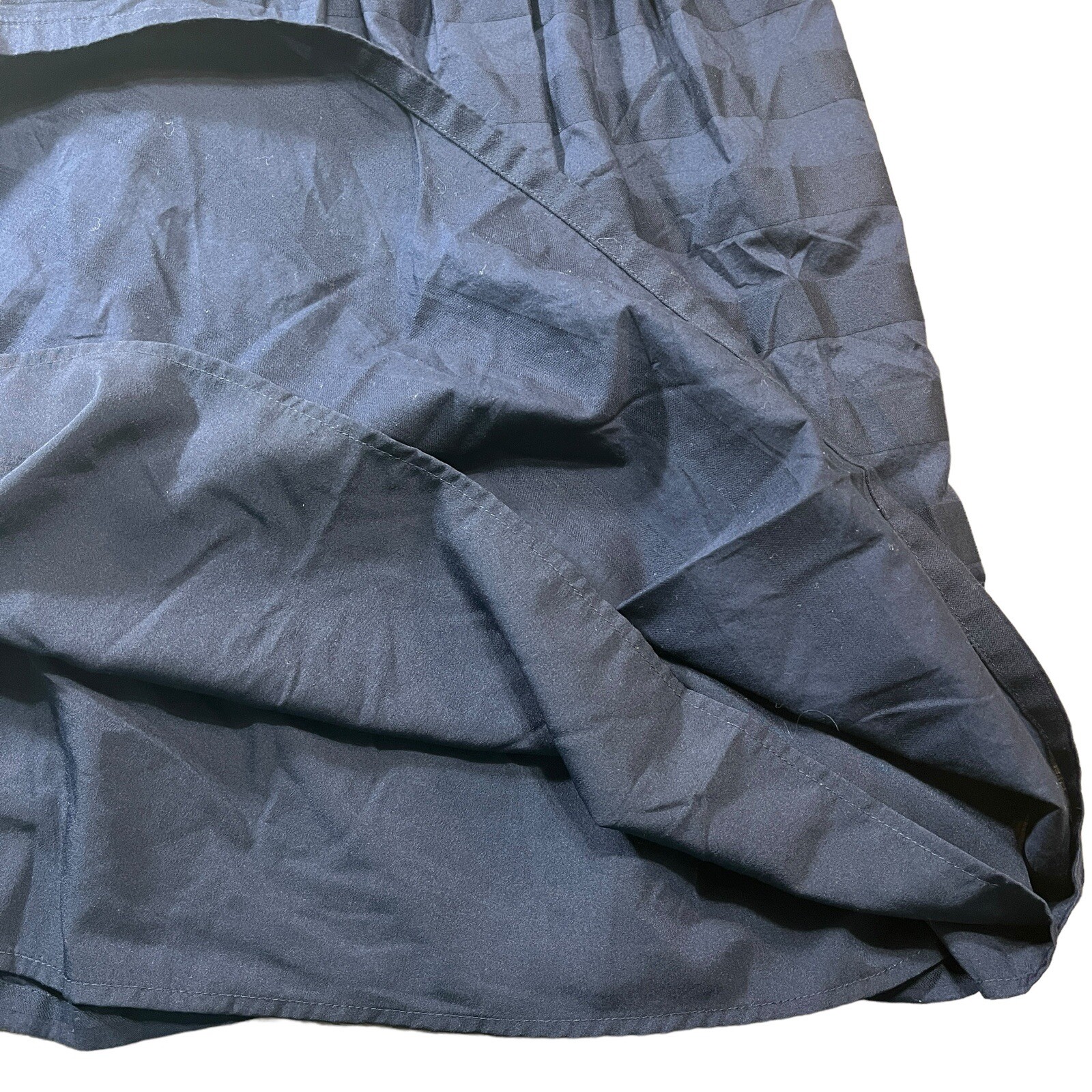 Gap Dress Sz 4 Navy Blue Skater Dress Stripe Uniform Fit & Flare