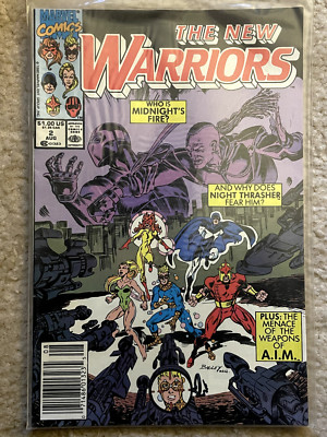 The New Warriors #2 (Marvel Comics August 1990)