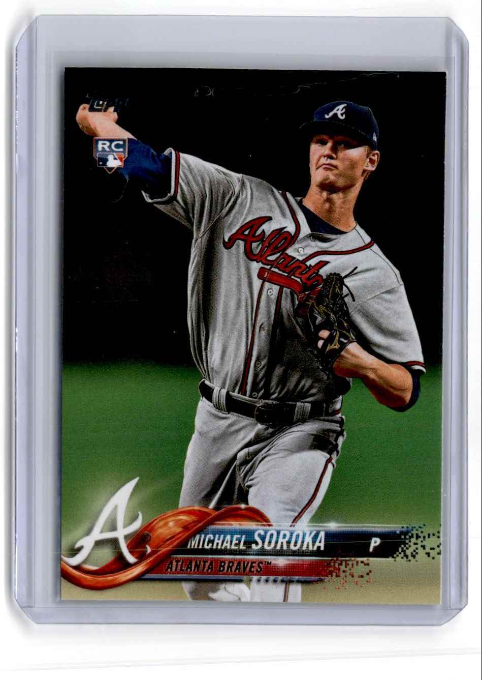 2018 Topps Update Michael Soroka Rookie Atlanta Braves #US68