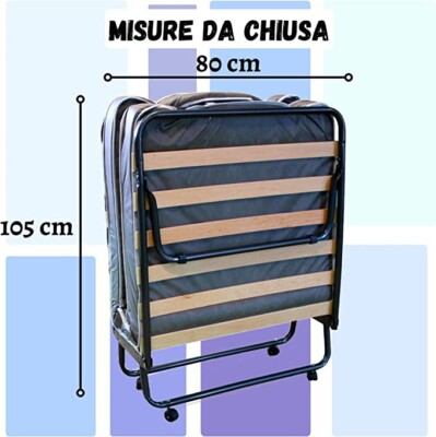 Duckbill Telo Antipolvere Per Letto Singolo Pieghevole - 80x200 Cm, Materiale Riciclabile E Traspirante - Foto 9