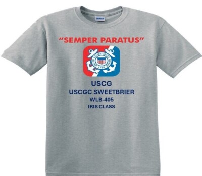USCGC SWEETBRIER  WLB-405* IRIS CLASS *SHIRTS.USCG OFFICIALLY LICENSED