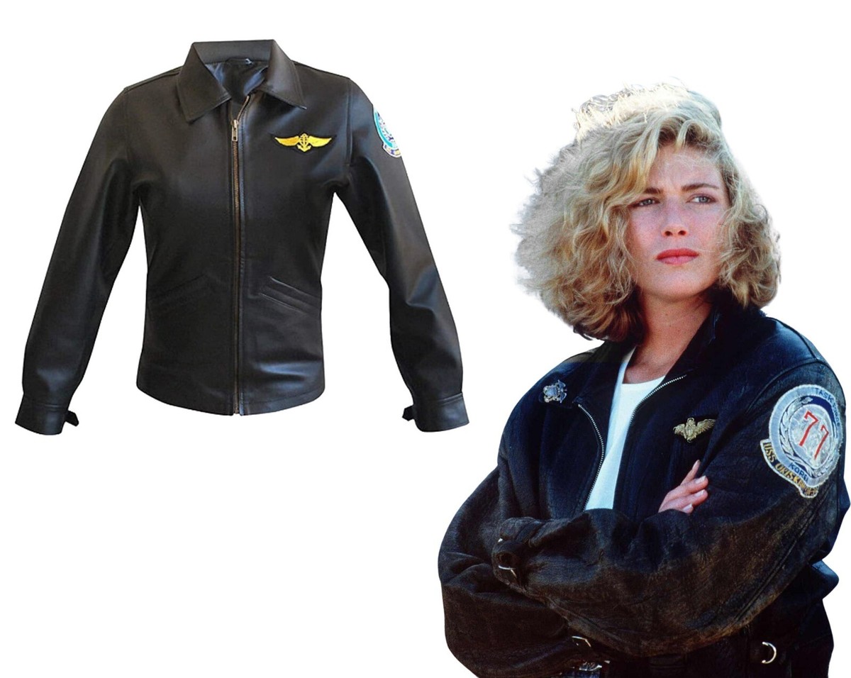 kelly mcgillis flight jacket