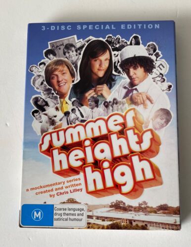 SUMMER HEIGHTS HIGH - 3 DISC SPECIAL EDITION - CHRIS LILLEY DVD - Picture 1 of 6