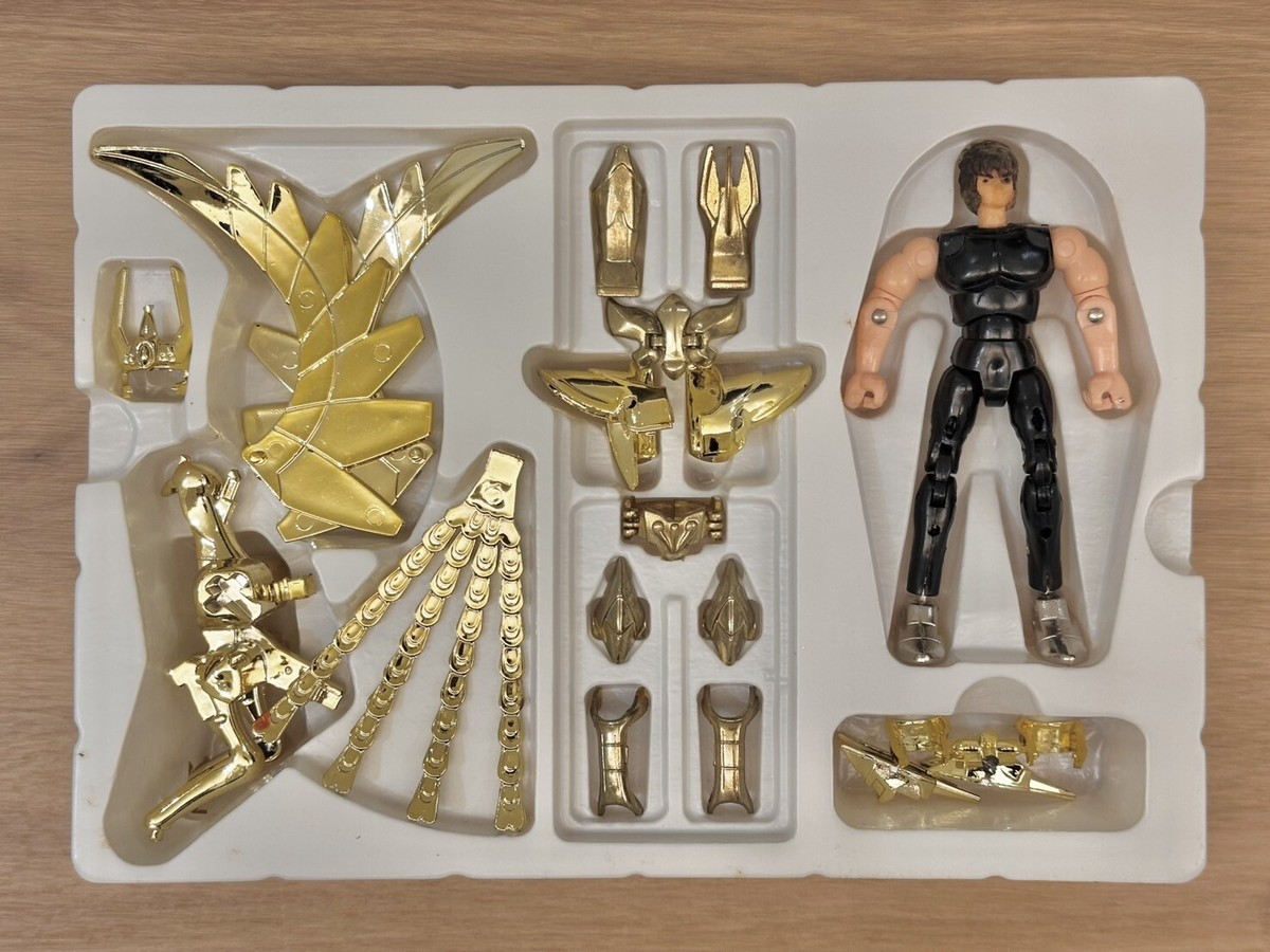 アンティーク レトロ ヴィンテージ ケンスケ・ササキ サイン入りフィギュア 1990's Vintage Saint Seiya St Fighter Bronze Phoenix Ikki