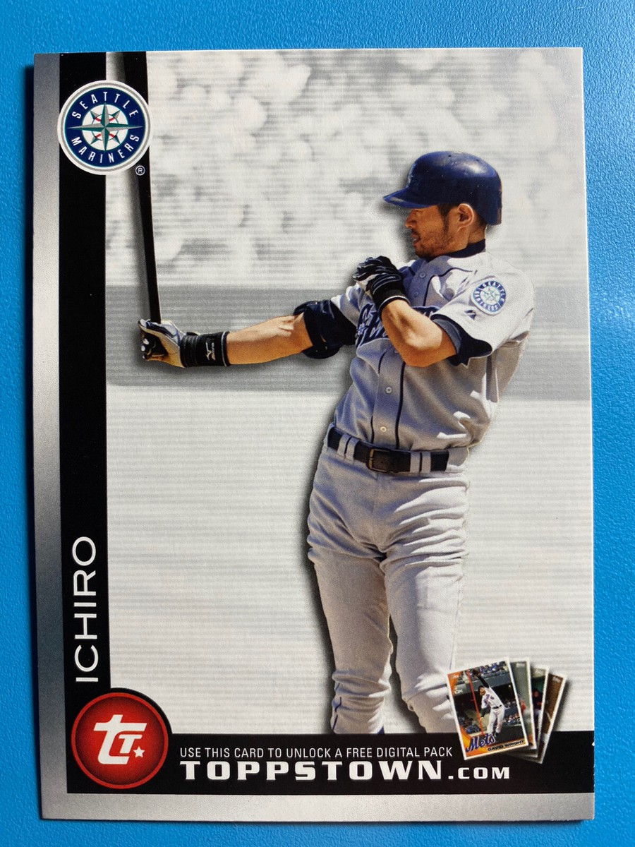 Ichiro Suzuki Topps 2010 Toppstown Series 1 Baseball Card Insert  