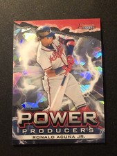 2020 Bowman's Best Power Producers Atomic Refractor Ronald Acuna Jr #PP-RA