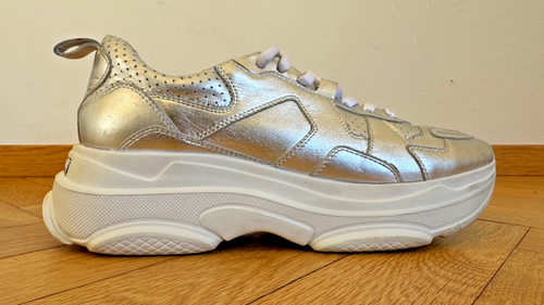 Kennel & Schmenger Sneaker I dicker Boden I Größe 38 I silber I top Zustand