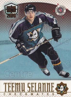 1999-00 Dynagon Ice Checkmates American #2 Teemu Selanne, Brendan Shanahan