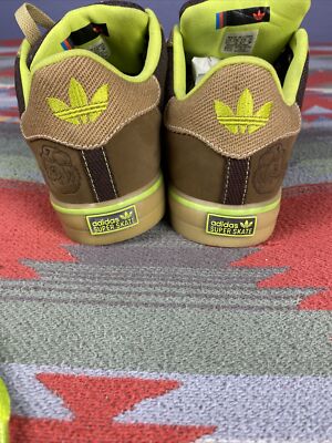 Adidas x Michael Sieben Vulcan Superskate Low 2008 Hemp Mens sz 