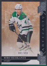 MIRO HEISKANEN, 2019 Upper Deck Artifacts #III, /699