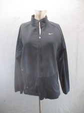 NIKE FIT STORM Size M Womens Full Zip Stand Collar Pocket Softshell Jacket 039
