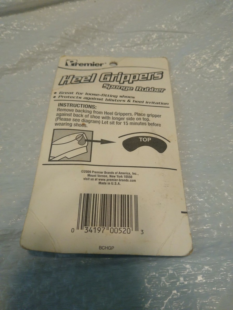 Fastshipping🇺🇲 HEEL GRIPPERS sponge rubber | eBay
