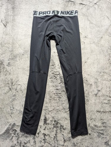 Nike Jr Pro Pantaloni a Compressione Stretti Ragazzo Taglia Large Nero - Foto 10 di 13
