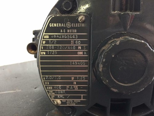 Lammert Oil-Less Piston Air Compressor, Cat. No. 34101-001, 1/2 HP, 230/460V, 3P - Picture 4 of 4