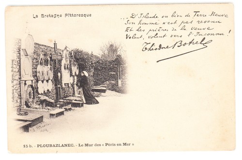 CPA PLOUBAZLANEC 22 - BRETAGNE PITTORESQUE MUR DES PERIS EN MER POEME ~B19 - 第 1/1 張圖片