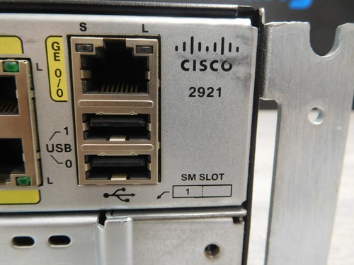Cisco 2921 C2921-CME-SRST/K9 PVDM3-128 1x VIC2-4FXO 2x VWIC2-2MFT-T1/E1 Router - Picture 11 of 15