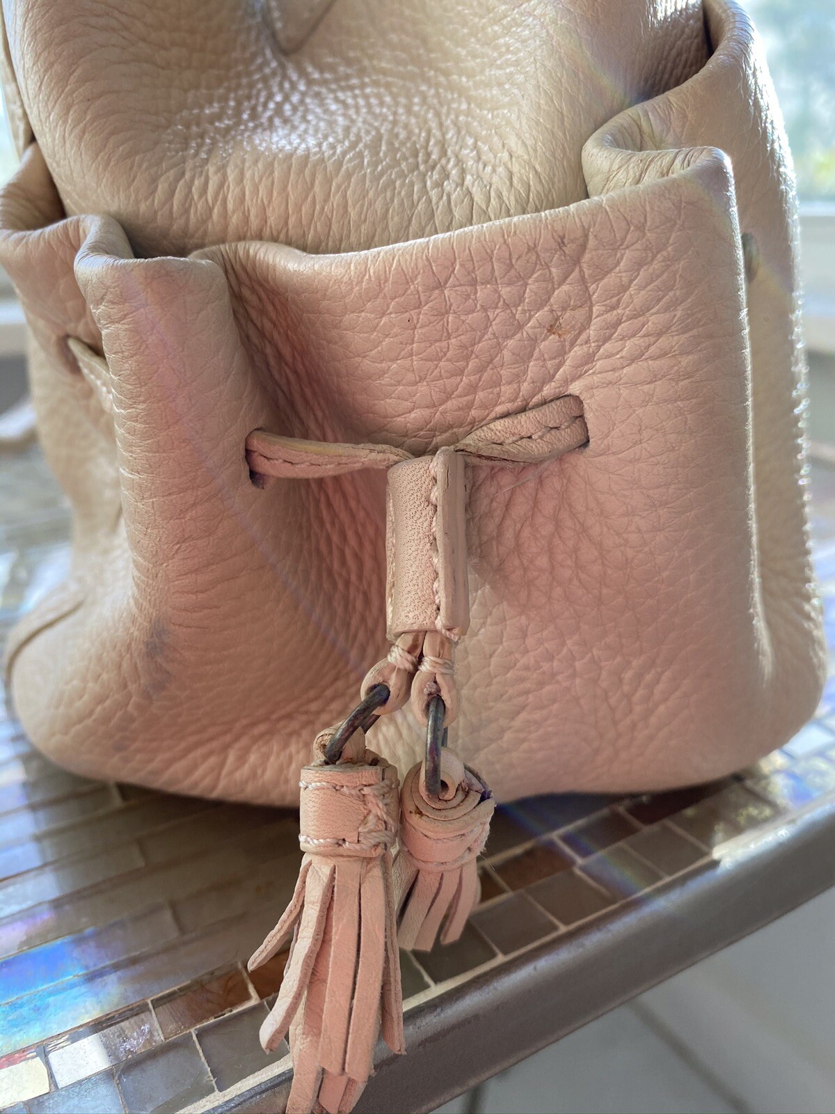 cole haan quilted satchel