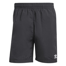 adidas Trefoil Essentials Woven Shorts Mens Black Casual Athletic Bottoms JW6016