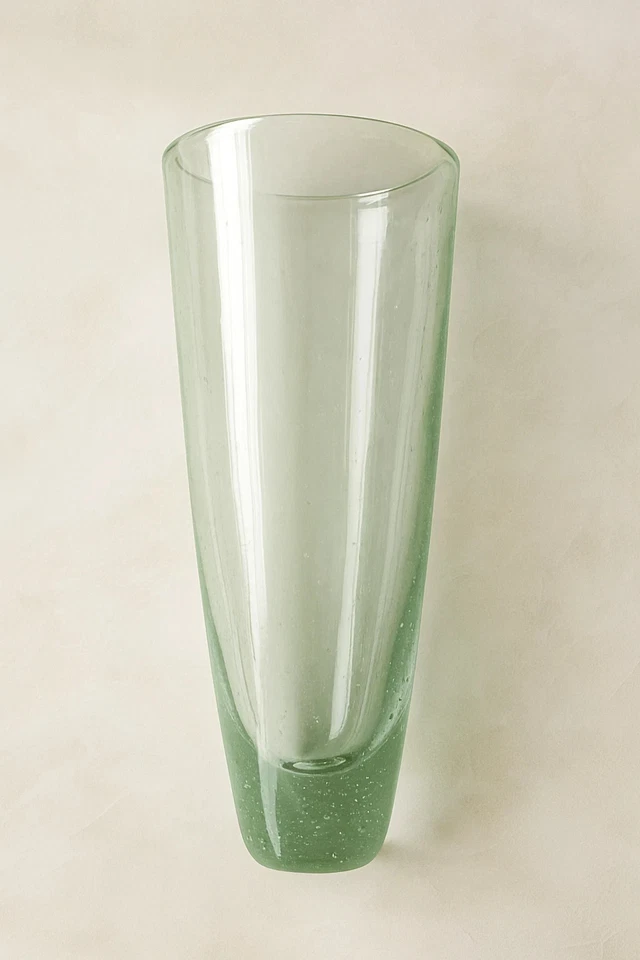 (120) Conos de Velas de Vidrio Reciclado Mexicano - Mangas de Candelabro Decoración de Boda 6" Foto 2 de 3