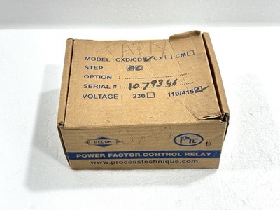 Beluk BLR CXD-06 Power Factor Control Relay 50/60HZ
