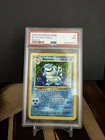 Pokémon TCG Blastoise PSA 7 Base Set 2 w/ Swirl Holo Rare 2/130