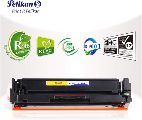 Toner Pelikan zastępuje HP CF402A (pasuje do drukarek HP Color LJ Pro M 252 / -27 - Zdjęcie 3 z 7