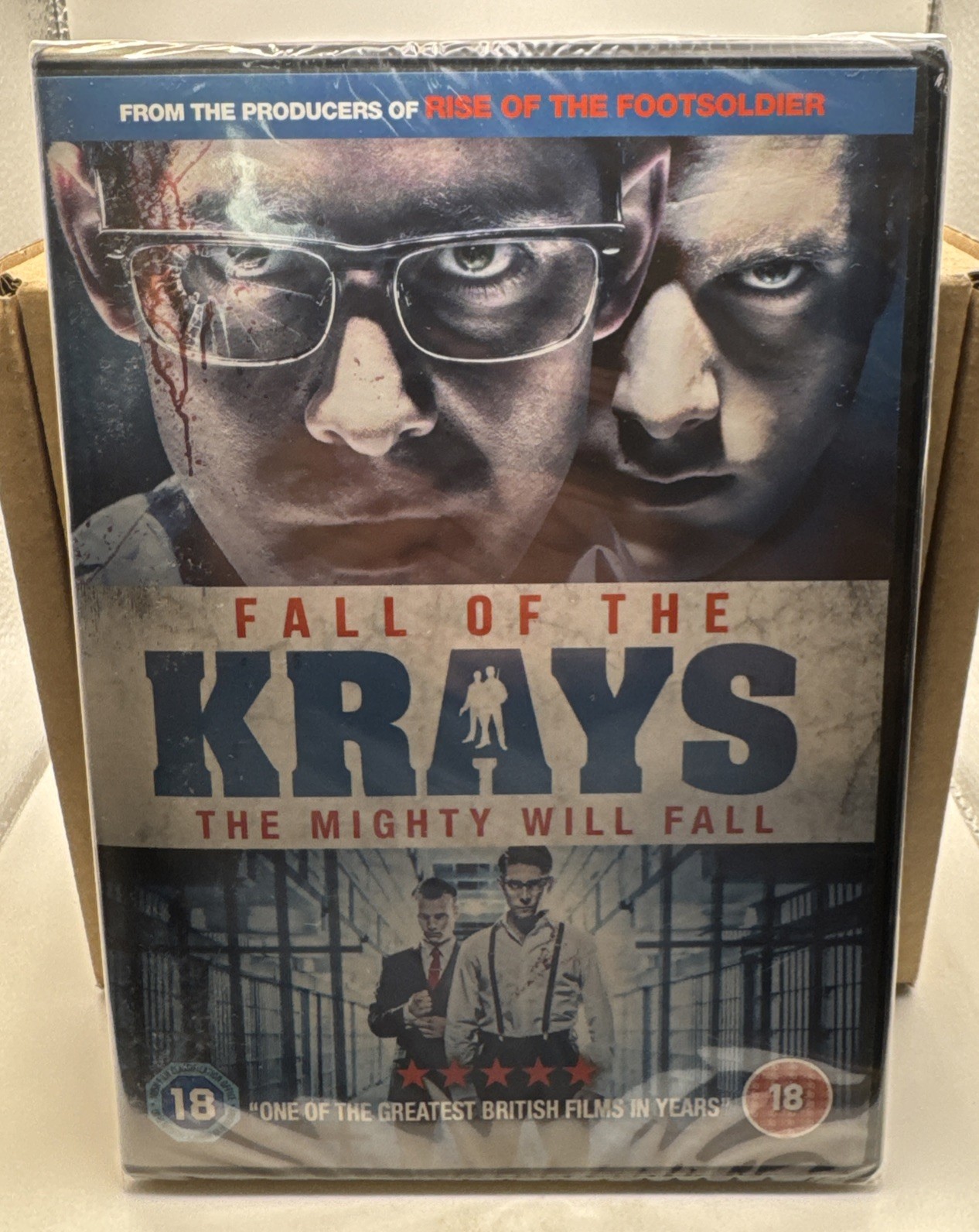 Fall of the Krays DVD (2016) Simon Cotton, Adler Brand New & Sealed **FREE P&P**