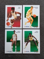 Lot of 4 - 1992 Courtside Flashbacks - Ford, Gaze, Gilmore, Givens NM-MT