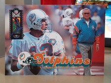 1995 Classic NFL Experience MIAMI Dolphins Commemorative Don Shula & Dan Marino