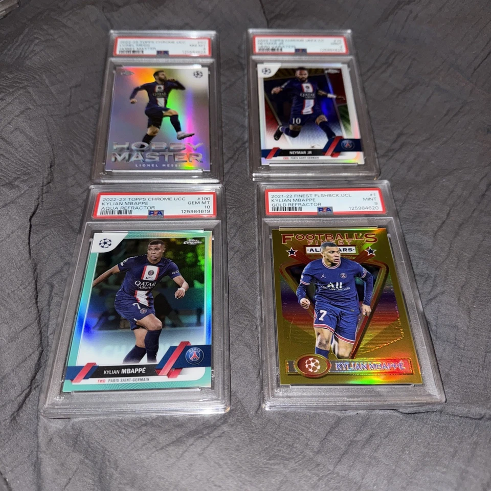 MASSIVE PSG PSA LOT - Mbappe/Messi/Neymar - Image 2 of 4