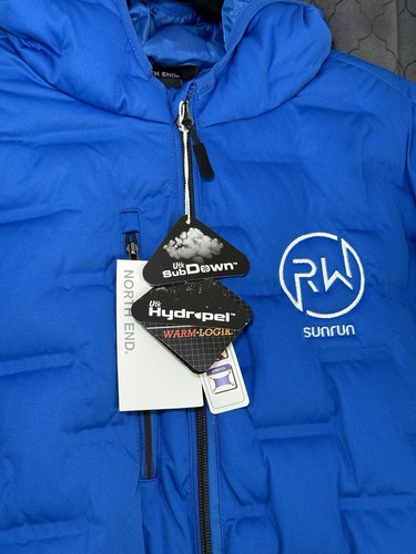 North End Sub Down Hydropel Warm logik Blue Jacket Men’s XXL Puffer New With Tag - Picture 2 of 7