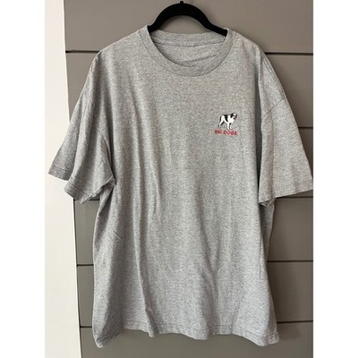Vintage Y2K Big Dogs Life Is Full Of Choices Sports Graphic T-Shirt Gray XL