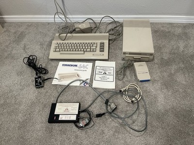 Commodore 64C Computer w/1541 Disk Drive, Power Supply, MW350, Modem 1200 & More