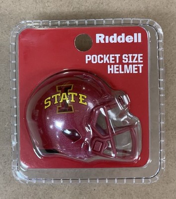 RIDDELL POCKET PRO HELMET - NCAA / IOWA STATE CYCLONES (NEW)