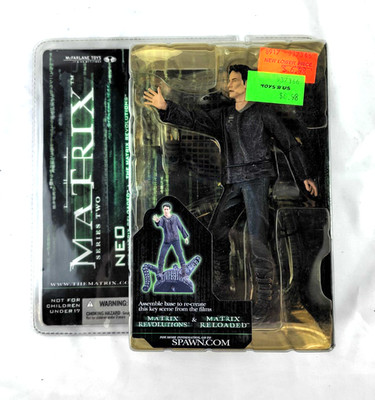 The Matrix Revolutions Series 2 Neo Action Figure Keanu Reeves 2003 Mcfarlane