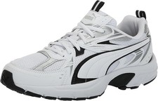 Men's Puma Milenio Tech Puma White-Puma Black-Silver 392322 01 - 9