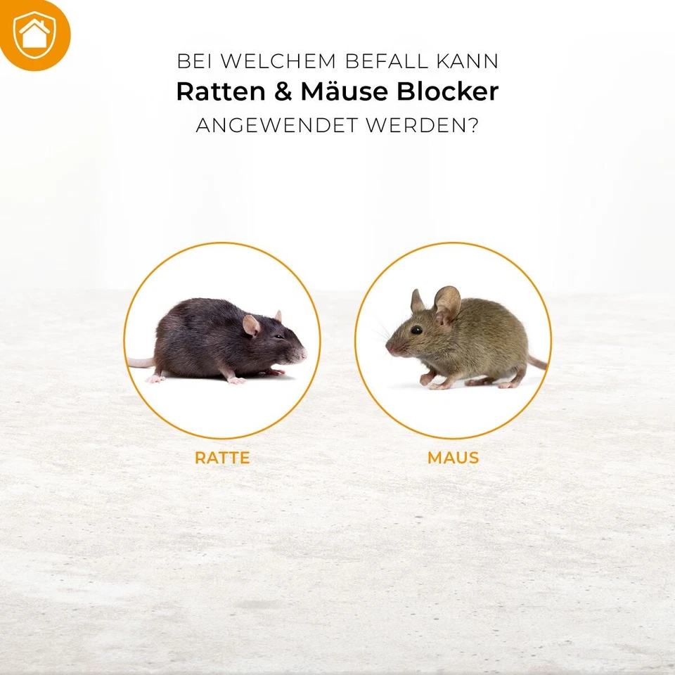 Protect Home Ratten & Mäuse Blocker 300 g Vertreibung Abwehr Bekämpfung Maus  - Bild 3 von 4
