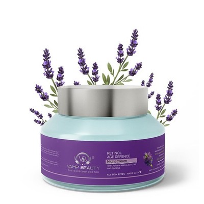 Vamp Beauty Retinol Night Cream For All Skin Types 50gm