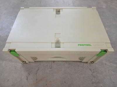 FESTOOL Large Systainer Box in good condition, retired, made in Germany.