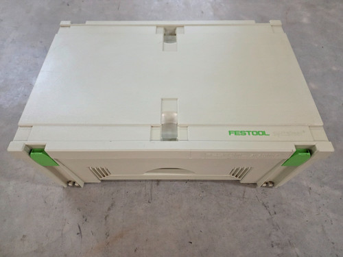FESTOOL Large Systainer Box in good condition, retired, made in Germany.