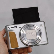 Canon PowerShot SX740 HS Digital Camera 20.3MP 40x Zoom Silver -95 New