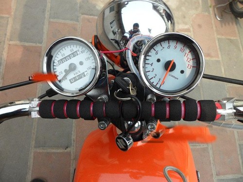 Motorcycle LED Backlit Dual Speedometer For Harley Sportster 1200 Custom XL1200C - Picture 9 of 12