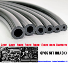 Kit de tubo de silicona para aspiradora de coche de 5 pies 3/4/5 mm/6 mm/8 mm/10 mm