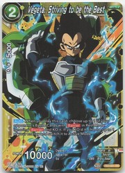 Vegeta, Striving to be the Best (TB3-051) - Mythic Booster - Foil Rare
