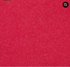 Magenta 1m Wide Uni Velour Carpet Wedding Aisle Runner Birthday Party Prom