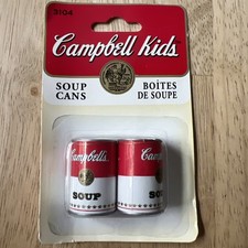 Campbell's Kids Soup 1995 Soup Cans 3104
