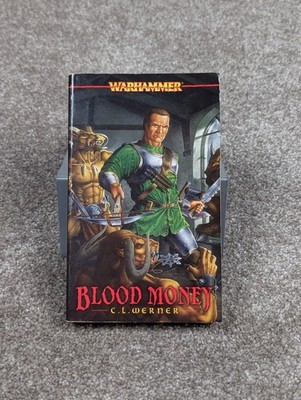 Warhammer Blood Money CL Werner Brunner Novel 1st Print Black Library PB