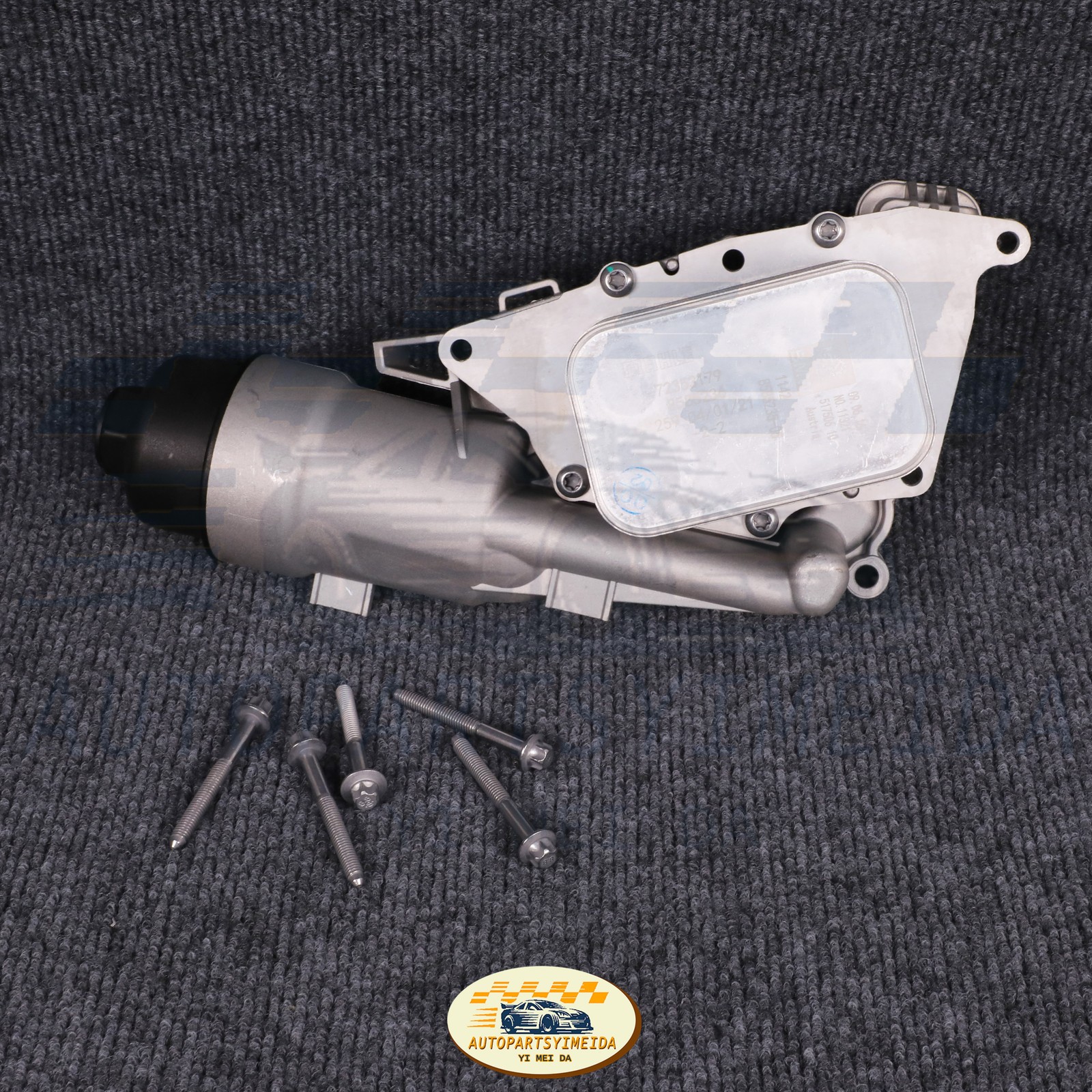 11428585235 Aluminum Oil Cooler Filter Housing For Mini Cooper BMW i8 X1 X2