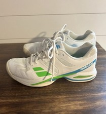Babolat Propulse BPM All Court Womens 9.5 White Pickleball Tennis Shoes Sneakers
